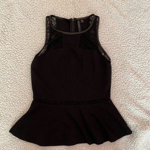 Guess peplum top